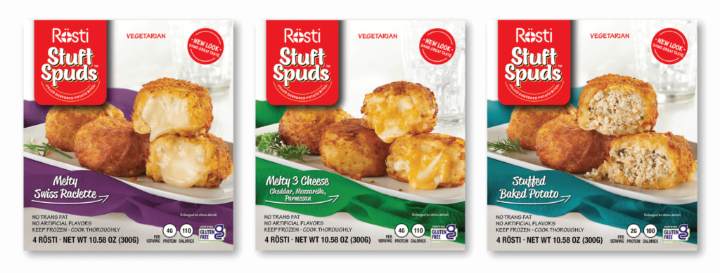 Image for Re-branding of Rösti Stuft SpudsTM Showcased at Fancy Food Show